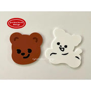 Pureureumdesign x 10x10 - Cupid Bear and Titi Silicone Coaster - Pureureumdesign - Accesories - Harumio