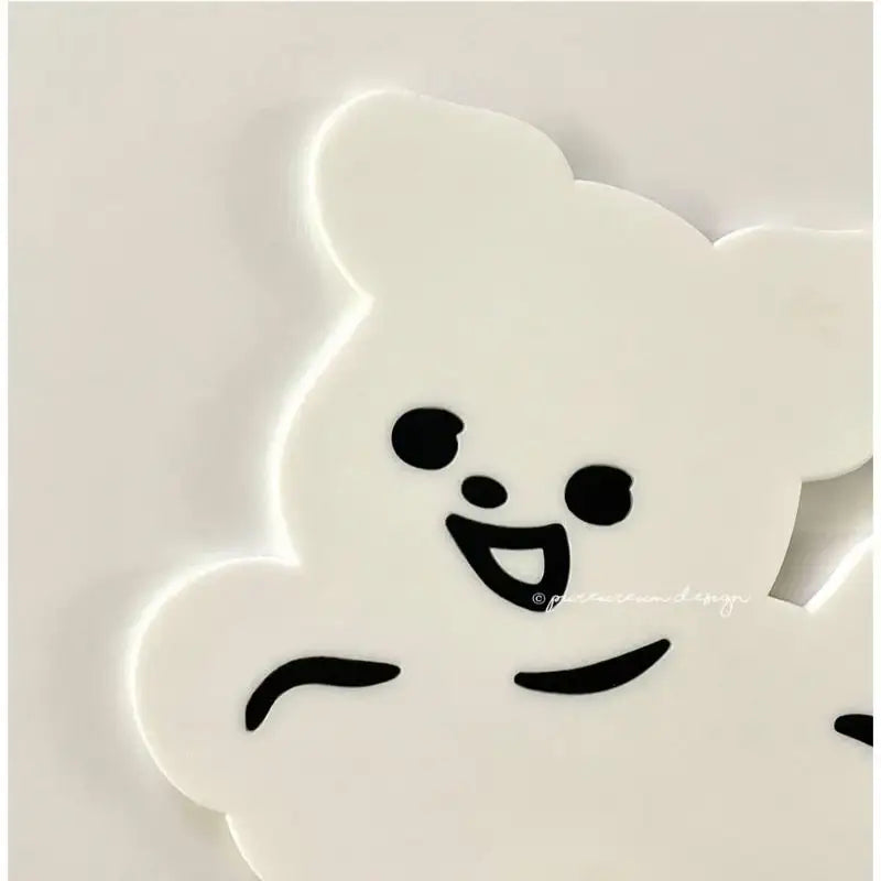 Pureureumdesign x 10x10 - Cupid Bear and Titi Silicone Coaster - Pureureumdesign - Accesories - Harumio