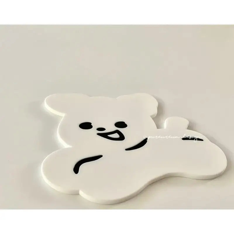 Pureureumdesign x 10x10 - Cupid Bear and Titi Silicone Coaster - Pureureumdesign - Accesories - Harumio