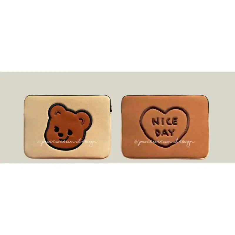 Pureureumdesign x 10x10 - Cupid Bear Laptop Pouch - Pureureumdesign - Accesories - Harumio