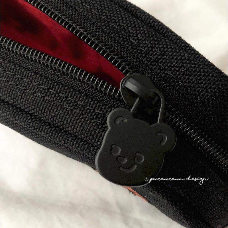 Pureureumdesign x 10x10 - Cupid Bear Embroidered Pencil Pouch - Pureureumdesign - Accesories - Harumio