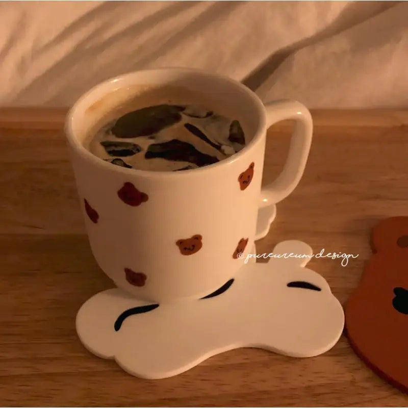 Pureureumdesign x 10x10 - Cupid Bear Pattern Mug - Pureureumdesign - Accesories - Harumio