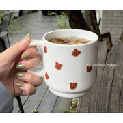 Pureureumdesign x 10x10 - Cupid Bear Pattern Mug - Pureureumdesign - Accesories - Harumio