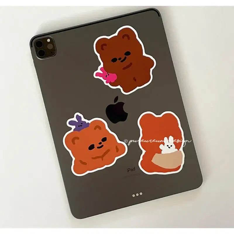 Pureureumdesign x 10x10 - Cupid Bear Attachment Removable Sculpture Sticker - Pureureumdesign - Accesories - Harumio