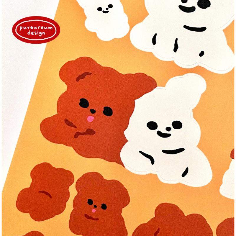 Pureureumdesign x 10x10 - Titi and Pupu Stickers - Pureureumdesign - Accesories - Harumio