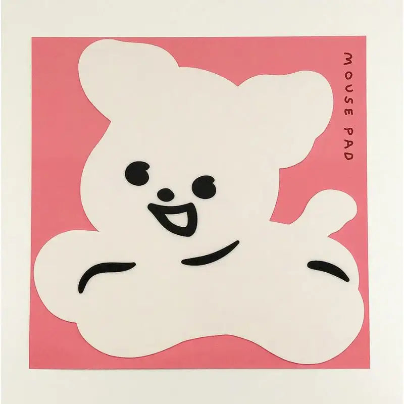 Pureureumdesign x 10x10 - Cupid Bear Mouse Pad - Pureureumdesign - Mouse Pads - Harumio