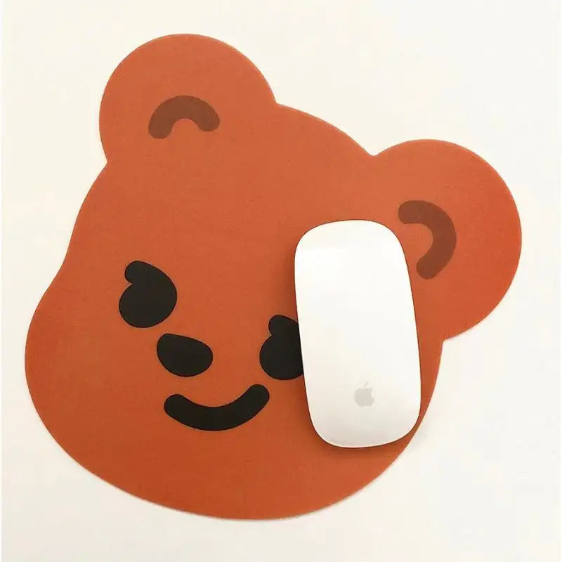 Pureureumdesign x 10x10 - Cupid Bear Mouse Pad - Pureureumdesign - Mouse Pads - Harumio