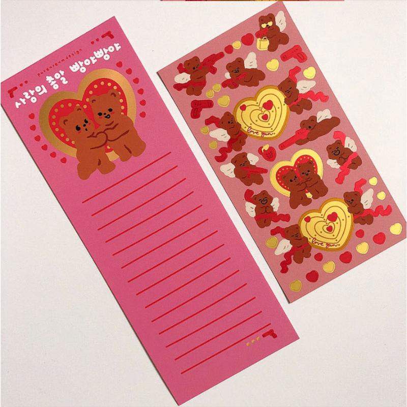 Pureureumdesign x 10x10 - Bullet of Love Gold Mine Sticker - Pureureumdesign - Accesories - Harumio