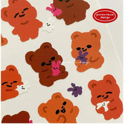 Pureureumdesign x 10x10 - Cupid Bear Attachment Doll Sticker - Pureureumdesign - Accesories - Harumio
