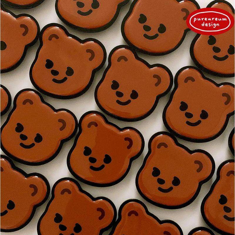 Pureureumdesign x 10x10 - Cupid Bear Grip Tok - Pureureumdesign - Accesories - Harumio