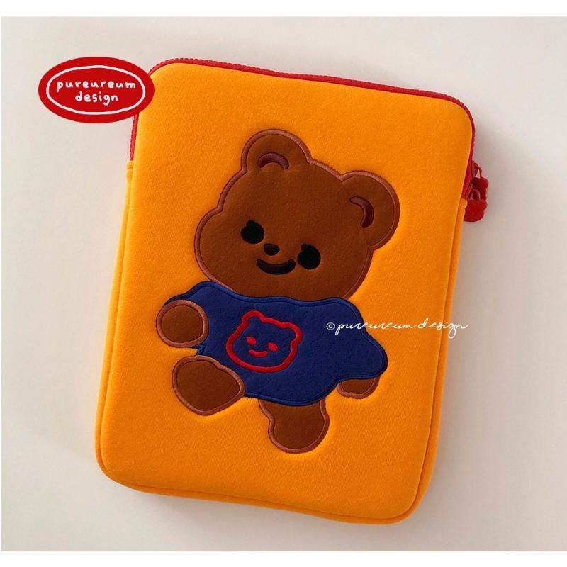 Pureureumdesign x 10x10 - Cupid Bear Double-sided Pouch - Pureureumdesign - Accesories - Harumio