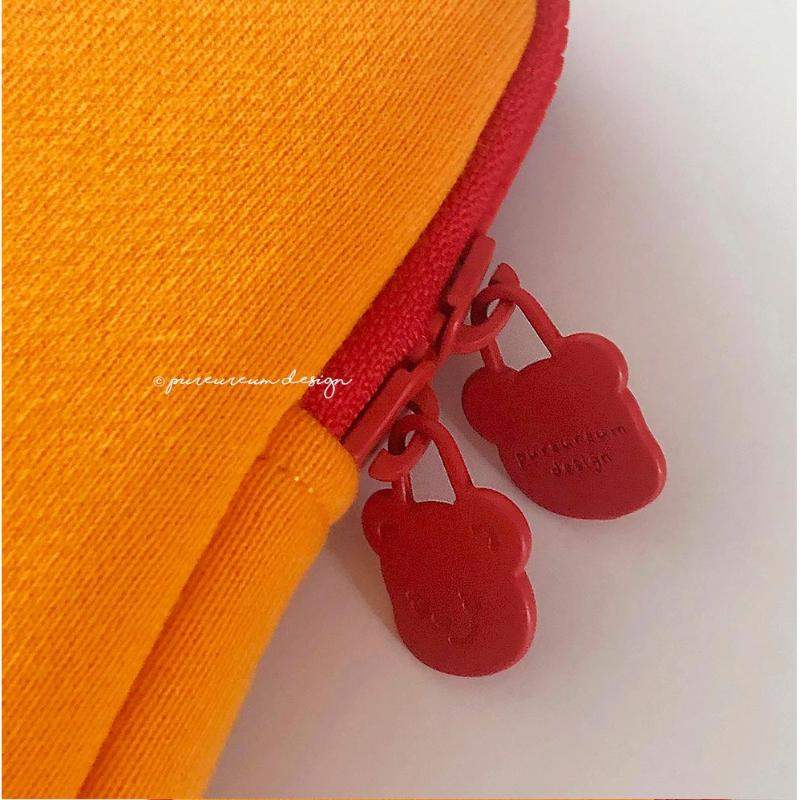 Pureureumdesign x 10x10 - Cupid Bear Double-sided Pouch - Pureureumdesign - Accesories - Harumio