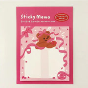 Pureureumdesign x 10x10 - Ribbon Sticky Note Made by Bear - Pureureumdesign - Accesories - Harumio