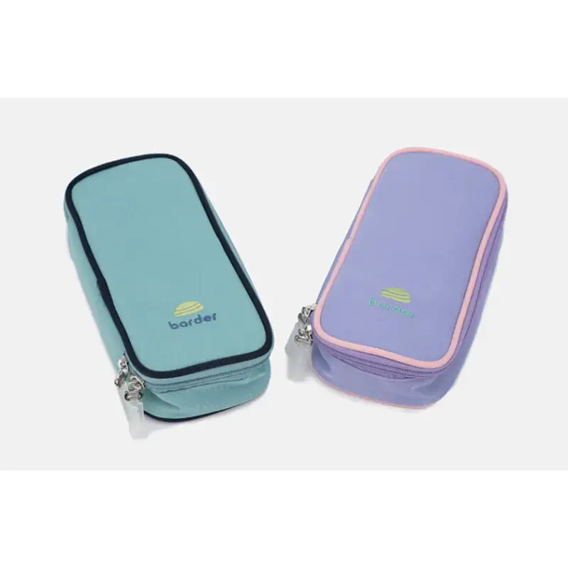 H.ey - Border Water Bottle Bag and Pencil Case - H.ey - Accessories, Bag - Harumio
