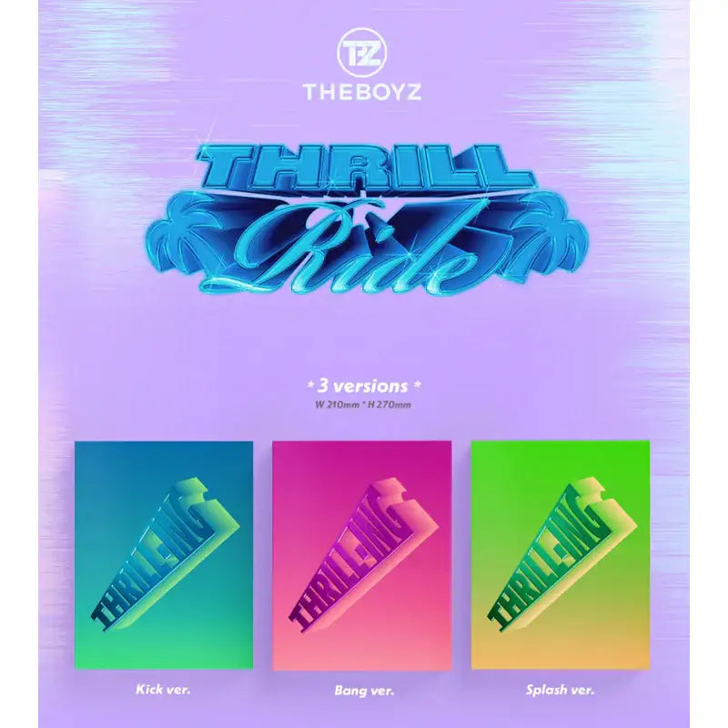 The Boyz - 6th Mini Album : THRILL-ING - The Boyz - Album - Harumio