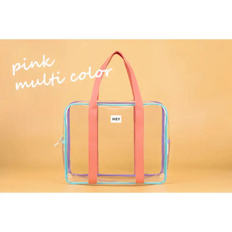 H.ey - Webbing Transparent Beach Bag - H.ey - Accessories, Bag - Harumio