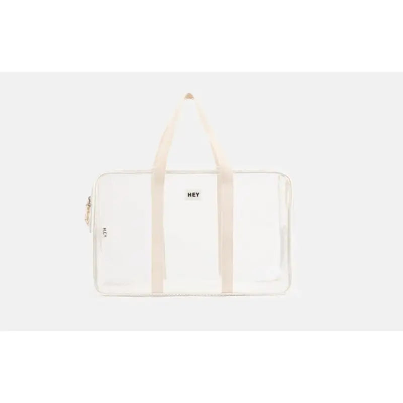 H.ey - Webbing Transparent Beach Bag - H.ey - Accessories, Bag - Harumio