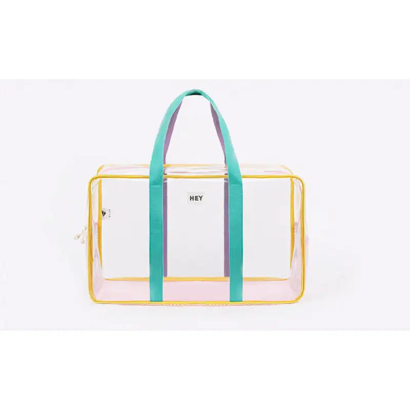 H.ey - Webbing Transparent Beach Bag - H.ey - Accessories, Bag - Harumio