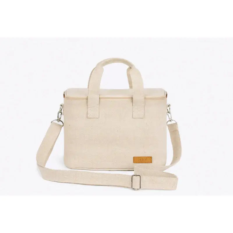 H.ey - Jute Linen Cooler Bags - H.ey - Accessories, Bag - Harumio