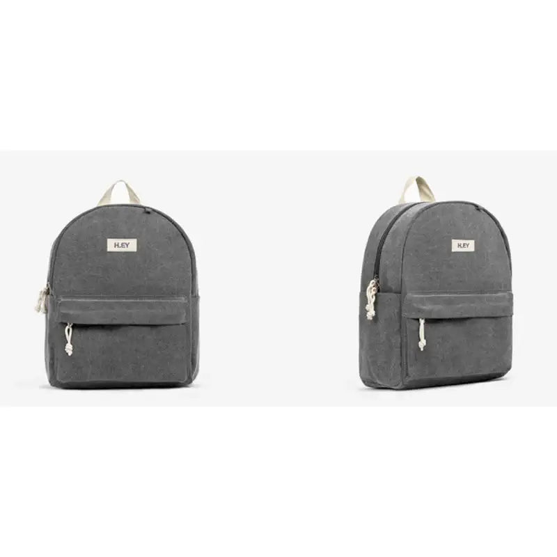 H.ey - Canvas Kids Backpack - H.ey - Accessories, Bag - Harumio