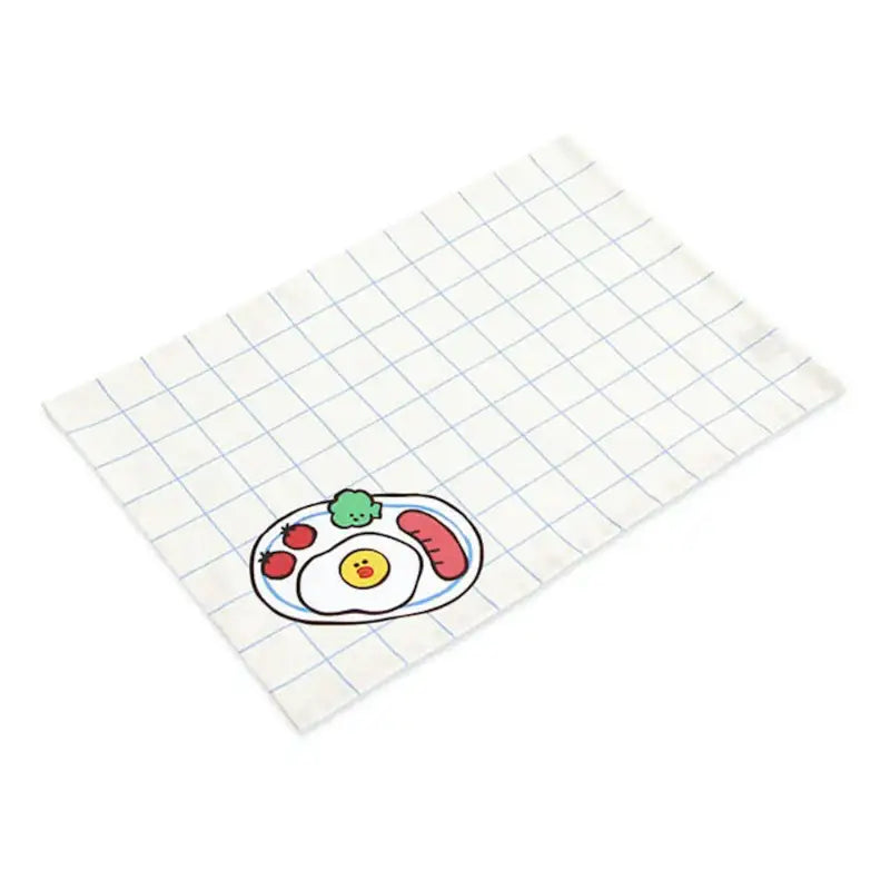 LINE FRIENDS - Brown & Sally Check Table Mat - Line Friends - Table mat - Harumio