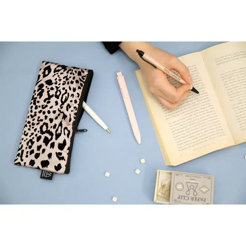 Second Mansion x 10x10 - Leopard Pencil Case - 10x10 - Accessories - Harumio