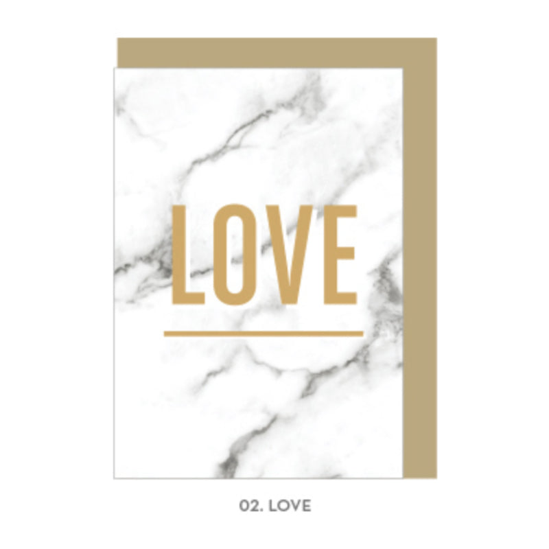 Second Mansion x 10x10 - Message Card Ver. 1