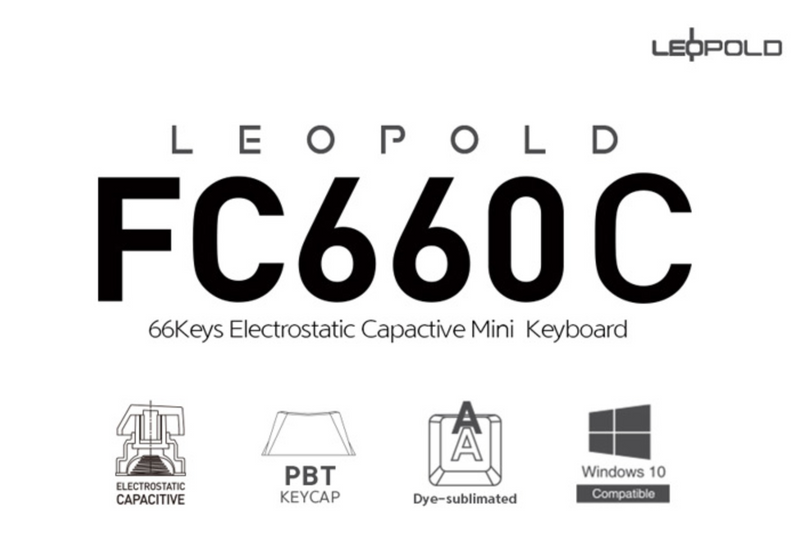 Leopold FC660C Low Noise Black