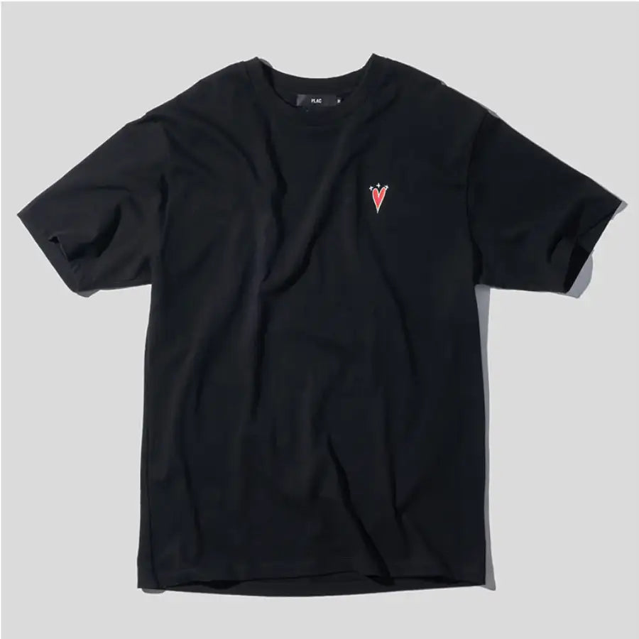 PLAC x MINO YOON - Heart Graphic T-Shirts - PLAC x MINO YOON - Clothing - Harumio