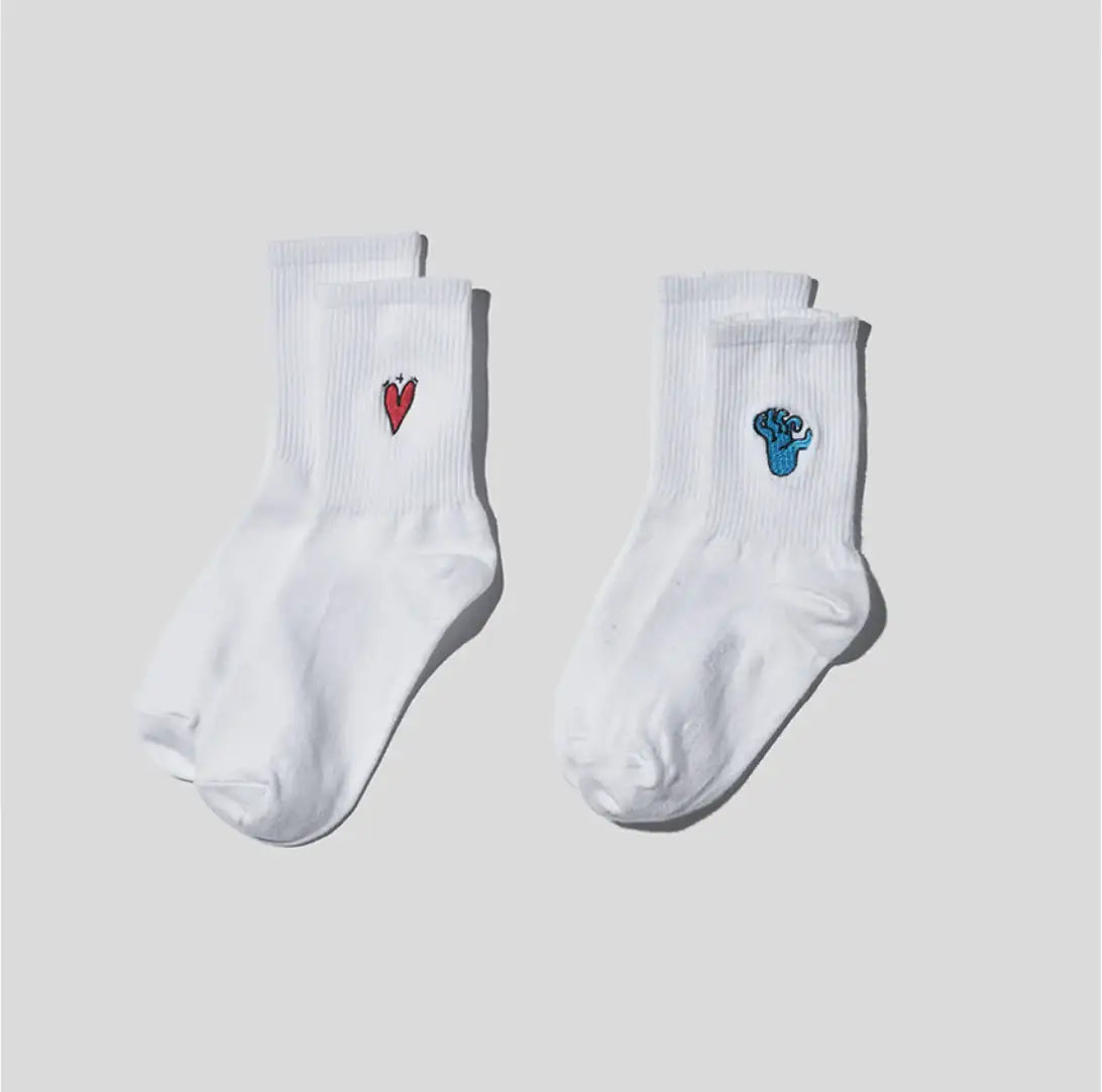 PLAC x MINO YOON - Graphic Socks Set Type 1 - PLAC x MINO YOON - Accessories - Harumio