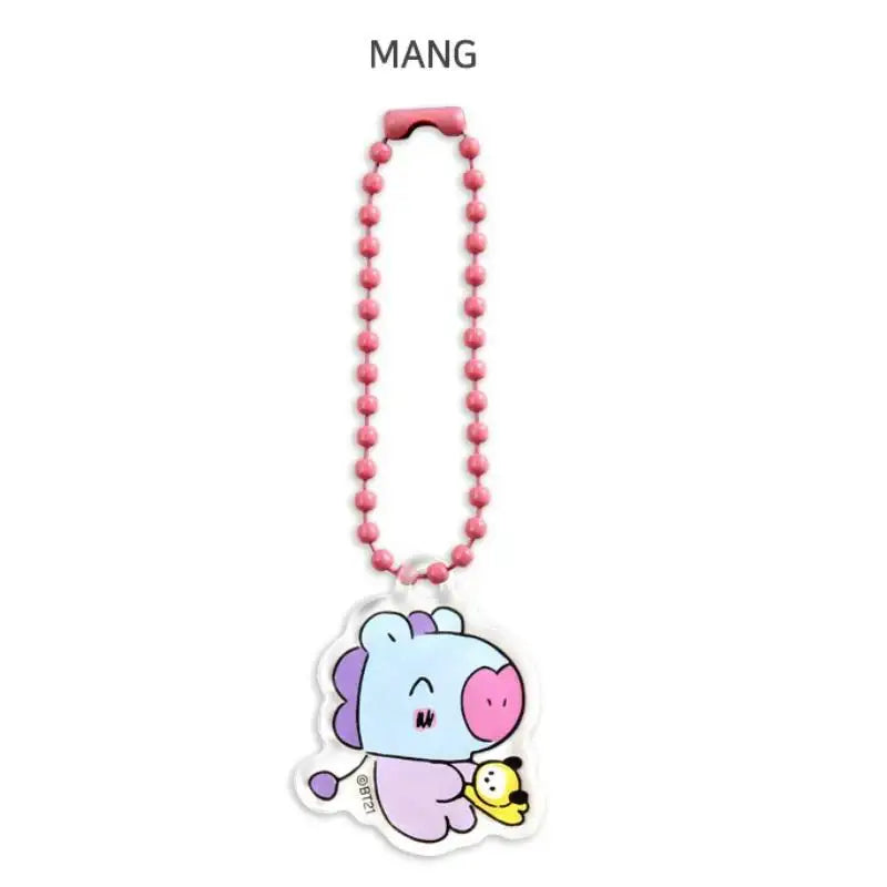 BT21 - Acrylic Simple Key Ring - Little Buddy - BT21 - Accesories - Harumio