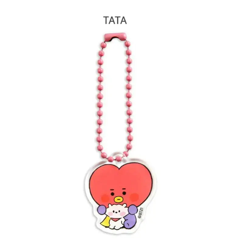 BT21 - Acrylic Simple Key Ring - Little Buddy - BT21 - Accesories - Harumio