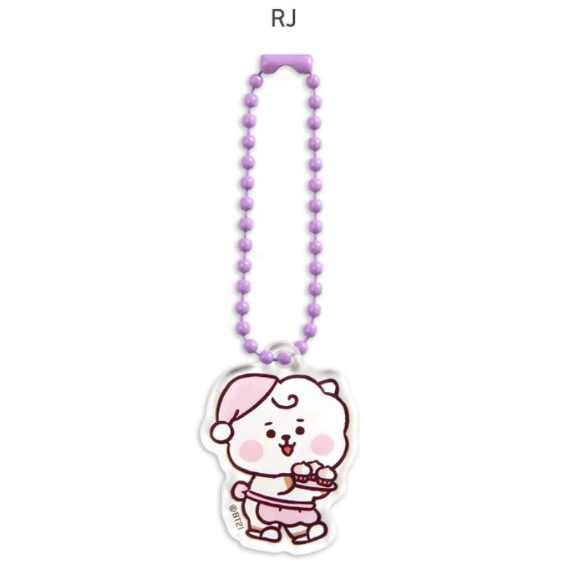 BT21 - Acrylic Simple Key Ring - Party