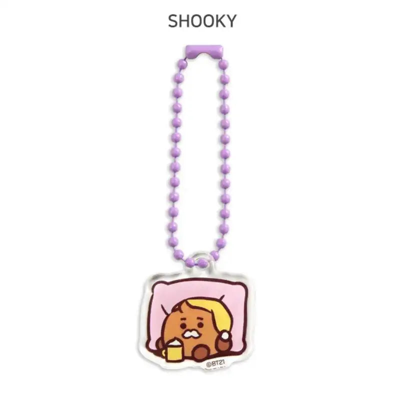 BT21 - Acrylic Simple Key Ring - Party - BT21 - Accesories - Harumio