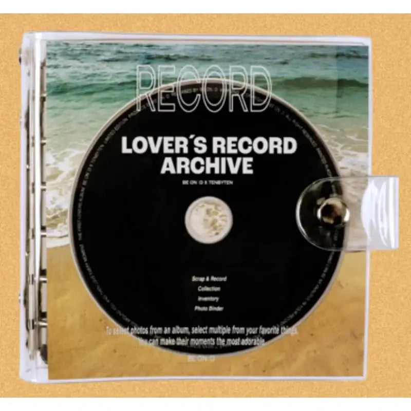 Be On D - 10X10 Exclusive Lover's Record 6 hole Collect Binder - Be On D - collect binder - Harumio