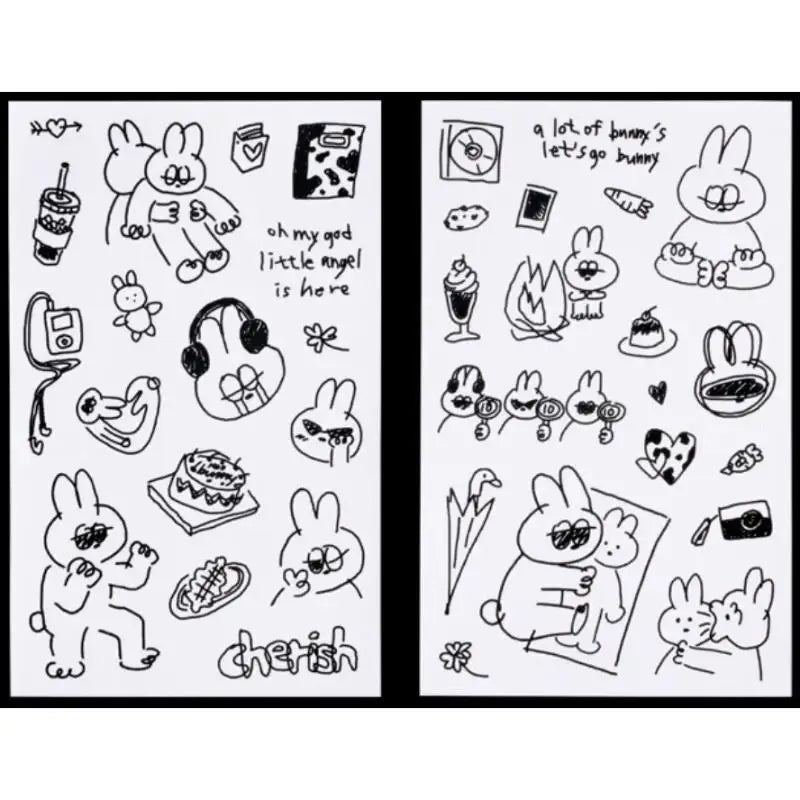 Be On D - Daily Drawing Sticker Ver.2 - Be On D - Stickers - Harumio