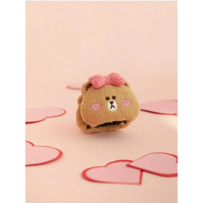 Line Friends - Choco Sweet Beauty Hair Pin - Line Friends - Hair Accessories - Harumio