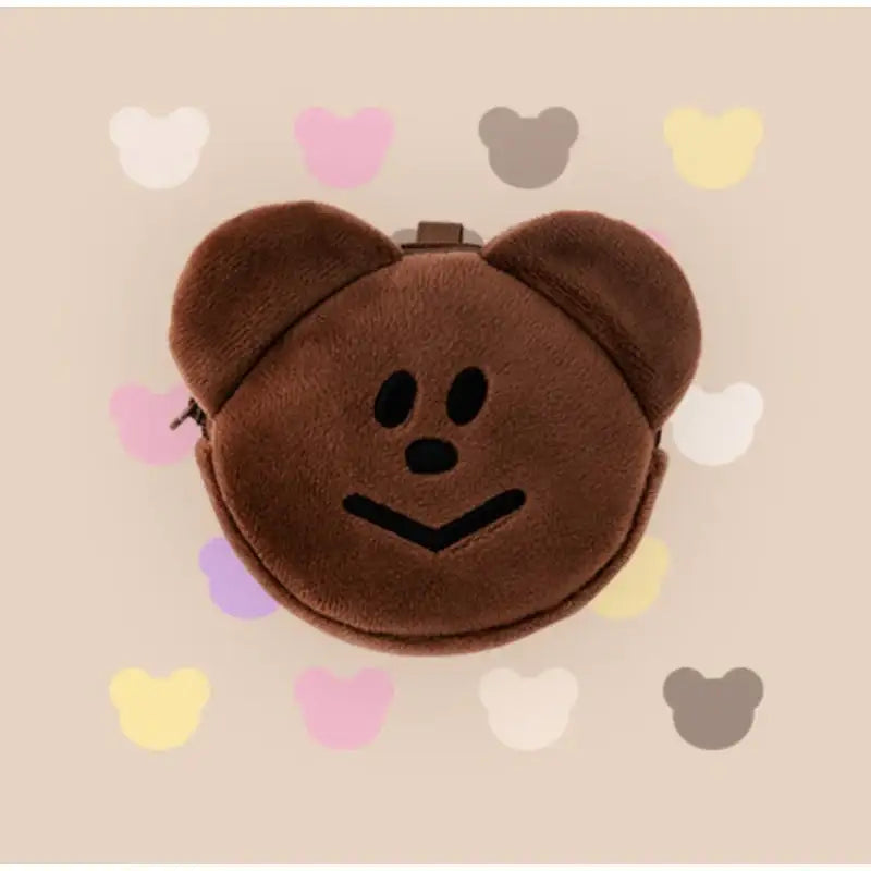 Livework - Momossi Bear Earphone Pouch - Livework - Earphone Pouch - Harumio