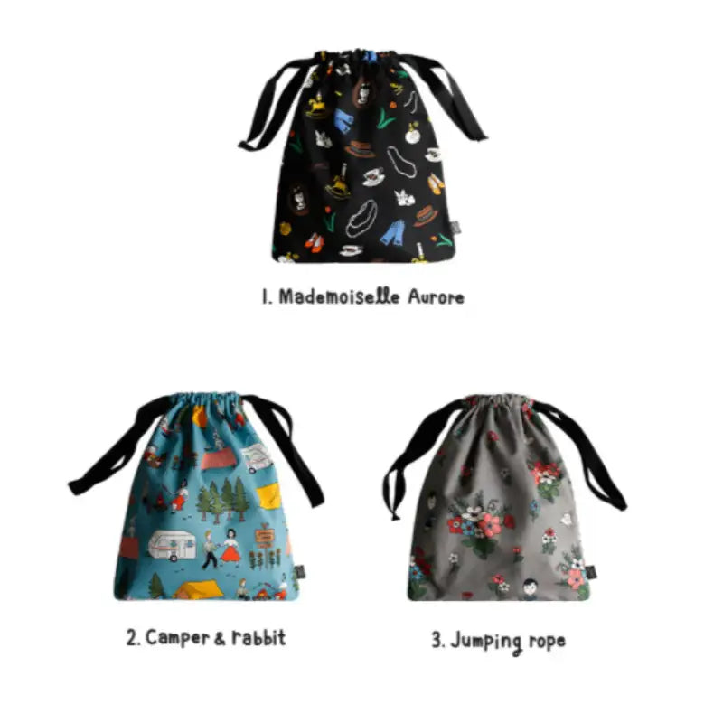 1537 - String Pouch - 1537 - Travel Pouches - Harumio