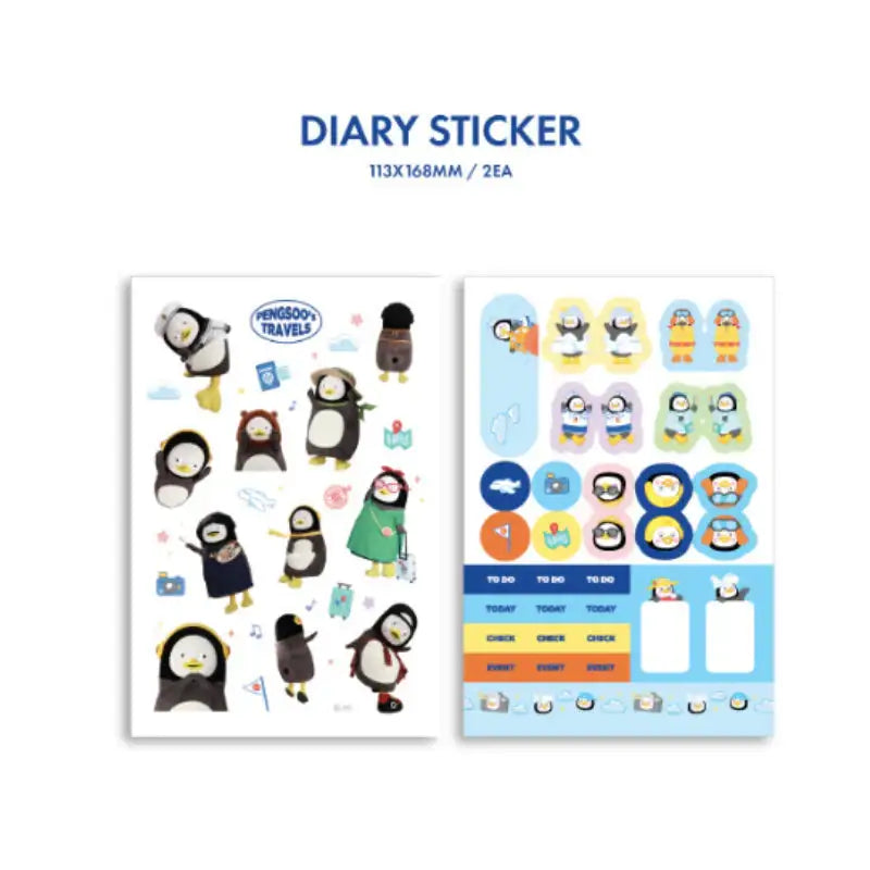 Pengsoo - 2023 Season's Greetings Diary - Pengsoo Official MD - Stationery & Office Supplies - Harumio