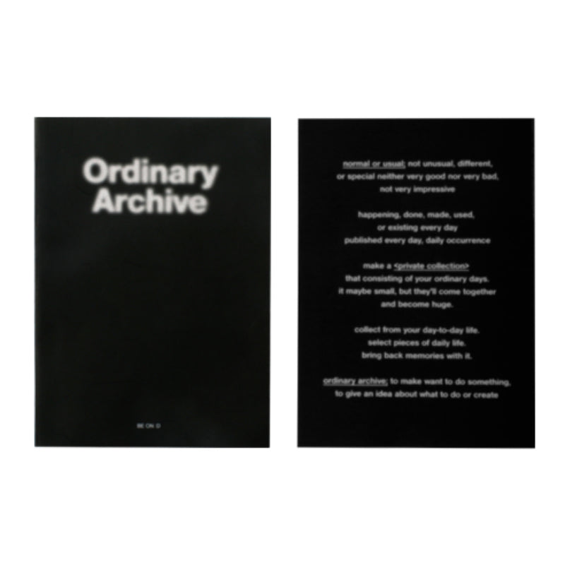 Be On D - 2023 Ordinary Archive Diary (Date)