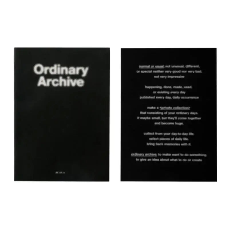 Be On D - 2023 Ordinary Archive Diary (Date) - Be On D - Diary - Harumio