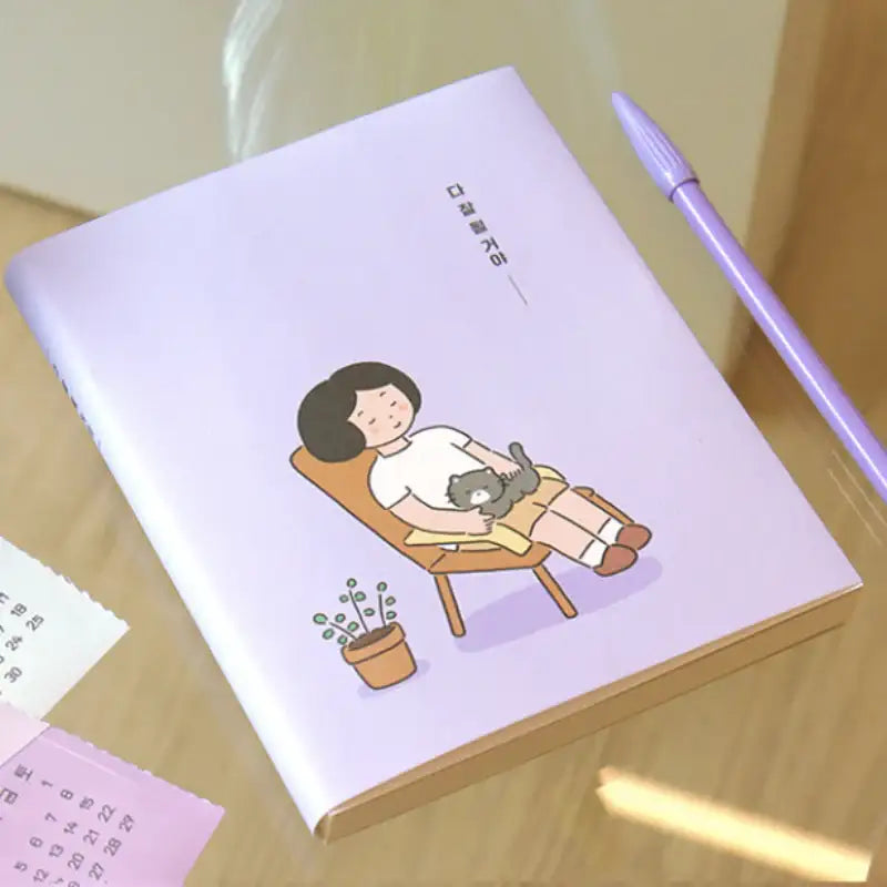 INDIGO - 2023 Daily Daku Diary Set V4 - INDIGO - Diary - Harumio