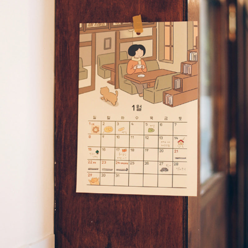INDIGO - 2023 Daily Wall Calendar