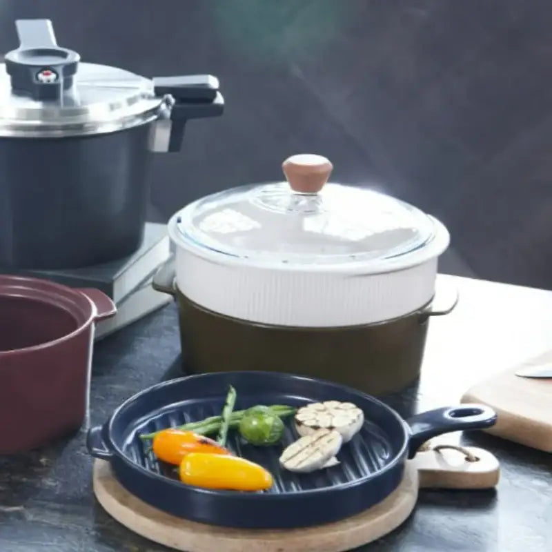 Neoflam - Motus Grill Pan 24cm - Neoflam - Grill Pan - Harumio