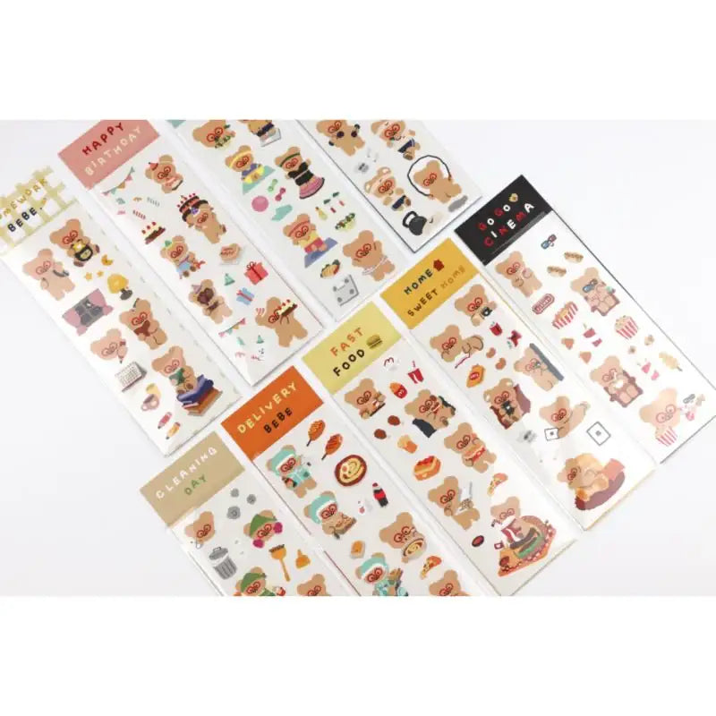 Teteum - Daily Stickers - Teteum - Accessories - Harumio
