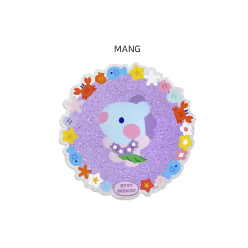 Monopoly x BT21 - Acrylic Coaster - Summer Sky - Monopoly - Home & Living - Harumio