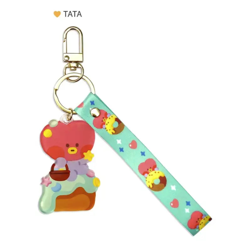 Monopoly x BT21 - Acrylic Strap Keyring - Sweetie - Monopoly - Accessories - Harumio