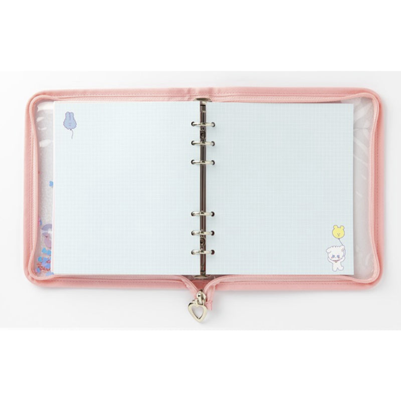 ArtBox - A6 6-Ring Babichon Pinkaholic Glitter 2021 Diary