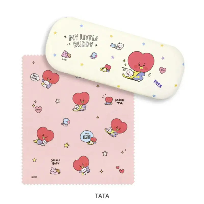 Monopoly x BT21 - Glasses Case Set - Little Buddy - Monopoly - Accessories - Harumio